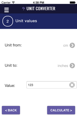 FG Unit Converter screenshot 2