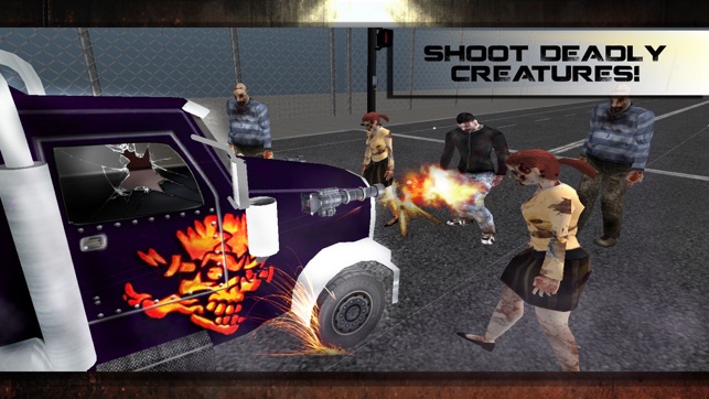 Truck Drive Shooting Zombies & Cars in 3D Racing Game(圖4)-速報App