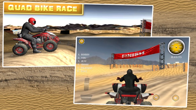 Quad Bike Race - Desert Offroad(圖1)-速報App