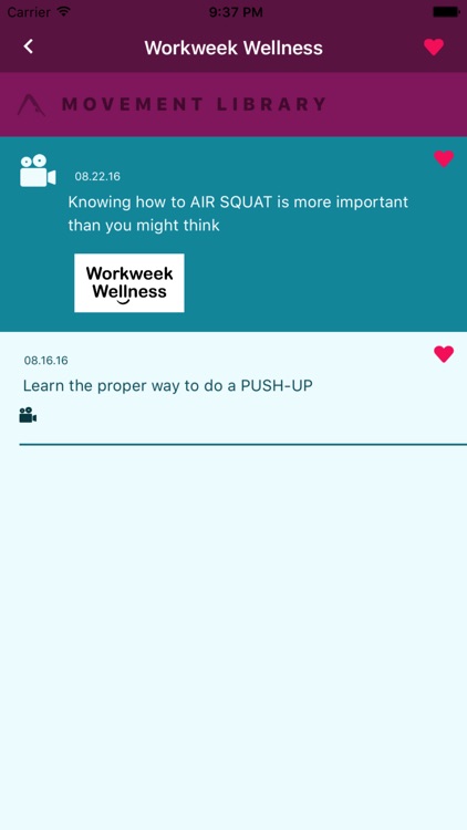 Workweek Wellness screenshot-3