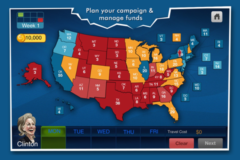 Battleground - The Election Game (FREE) screenshot 2