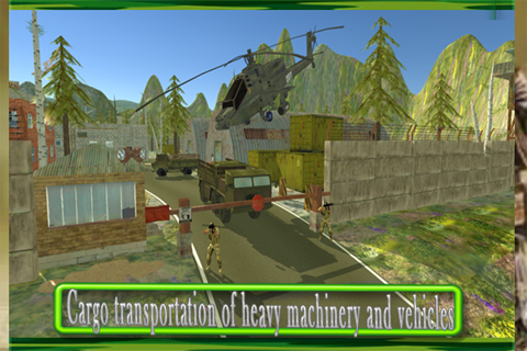 Military Cargo Transport Truck - Army 3D Offroad 4x4 Drive screenshot 4