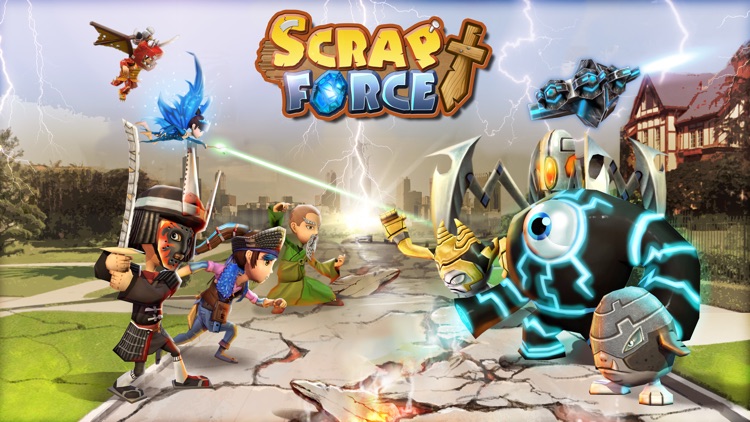 Scrap Force - RPG Tactics screenshot-4
