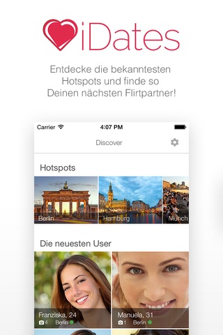 iDates - Chatten, Flirten, Dating - Liebe finden screenshot 4