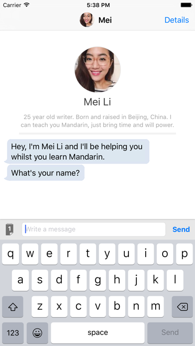 How to cancel & delete Mei Li - Your mandarin teacher from iphone & ipad 1