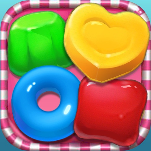 Candy Mania Jelly Blast-match 3 puzzle crush free game iOS App