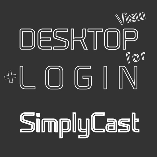 DESKTOP VIEW + LOGIN for SimplyCast