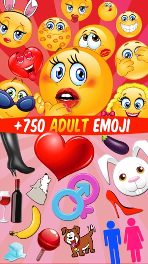 Adult Emoji, Flirty Icons and Sexy Text