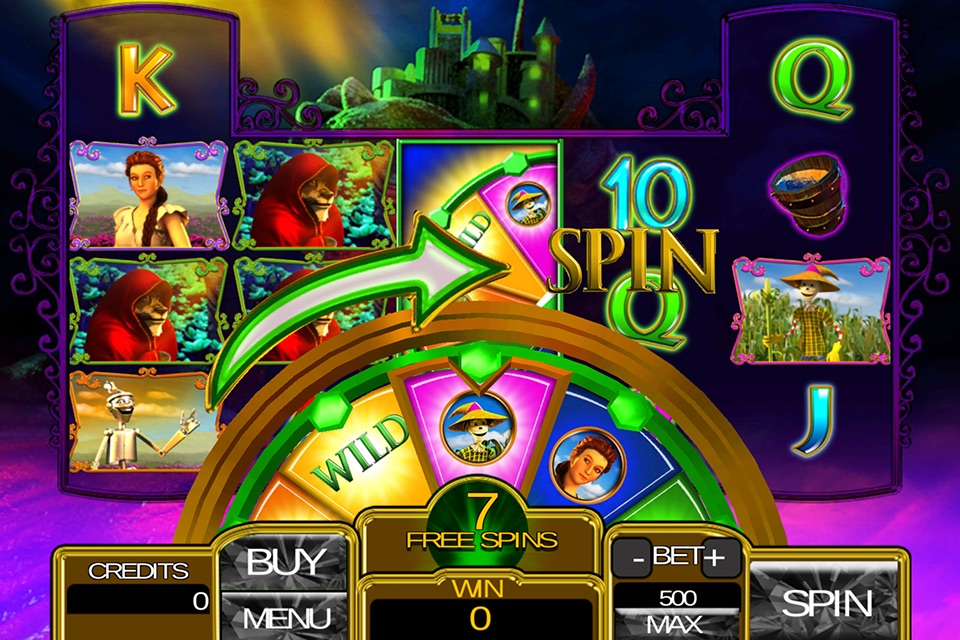Wonderful Wizard of Oz - Slot Machine FREE screenshot 4