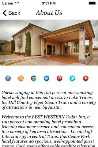 BEST WESTERN Cedar Inn TX screenshot 2