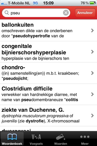 Coëlho Zakwoordenboek screenshot 3