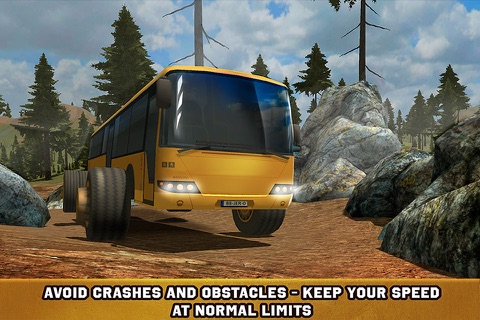 Offroad Driver: School Bus Simulator 3D Full screenshot 3