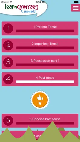 Game screenshot LearnCymraeg Canolradd Level 3 apk