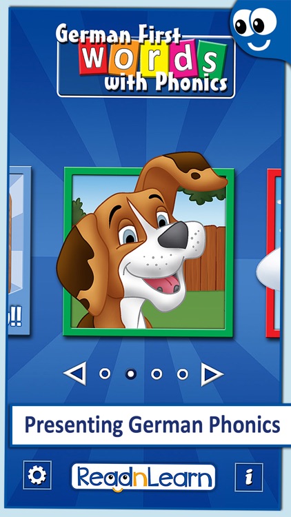 German First Words with Phonics: Kids Preschool Spelling & Learning Game screenshot-0