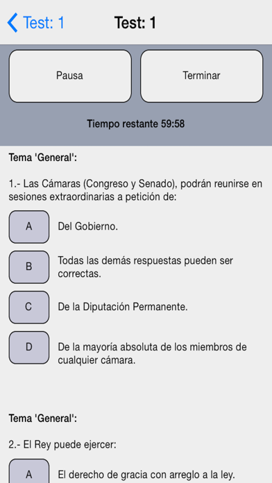 How to cancel & delete Constitucion Test Examenes from iphone & ipad 3