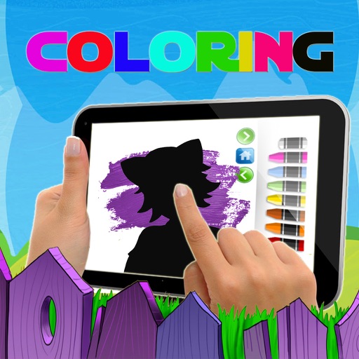 Game Paint Coloring Easy Kids for Miraculous Tales Ladybug iOS App