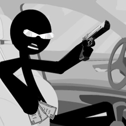 Stickman Bank Killing - Crime Shooting Game
