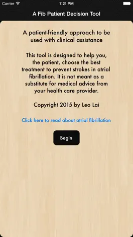 Game screenshot Atrial Fibrillation Patient Decision Tool mod apk