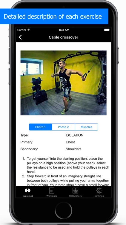 Gym Guide workouts and exercises for fitness