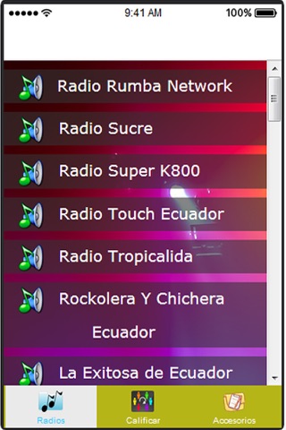 Radios de Ecuador en linea fm gratis con internet screenshot 2