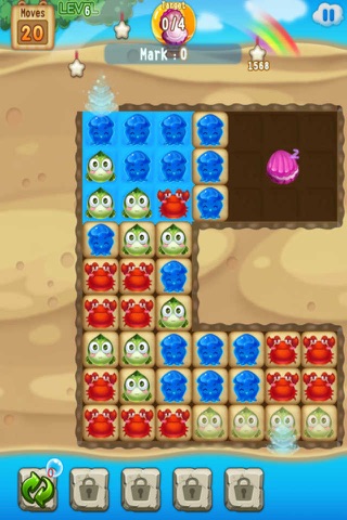 Seawater Dash Mania HD - crazy pearl digger screenshot 2