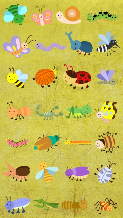 Insect Color Stickers