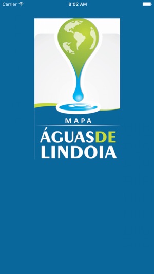 Mapa Águas de Lindóia