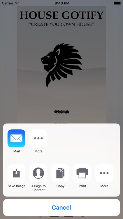 Gotify - Create your own house - For Game of Thrones screenshot-4