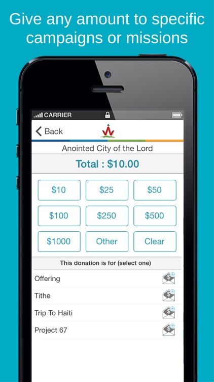 Givelify Mobile Giving App