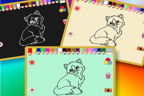 Drawing Book - 幼熊和猫儿博士学画画 screenshot 4