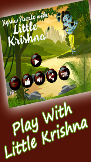 Little Krishna jighsaw puzzle free game for kids - the hindu(圖1)-速報App