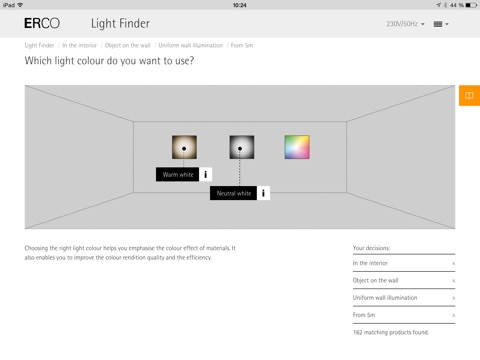 ERCO Light Finder screenshot 4