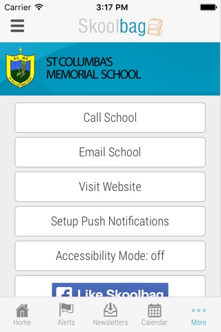 St Columba's Memorial School - Skoolbag screenshot 4