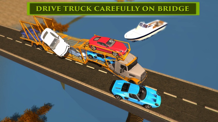 Car Transport Trailer Truck 3D
