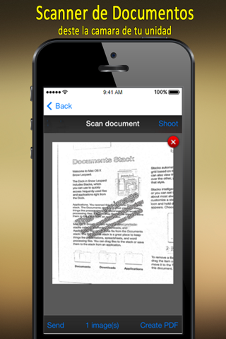 Escaner de documentos gratis screenshot 3