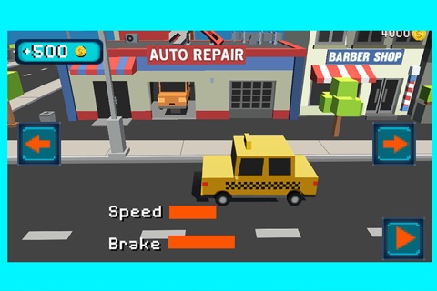 Pixel Cars: Xtreme Road Race 3D screenshot 2