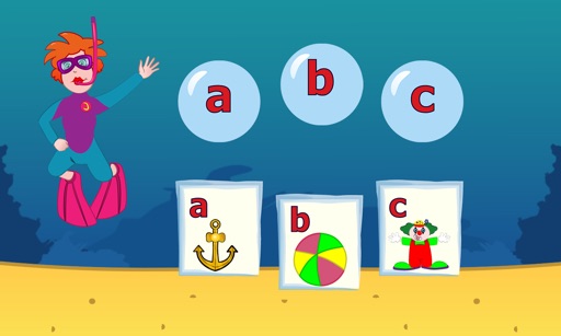 ABC - Learn to read letters with teacher Tilly iOS App