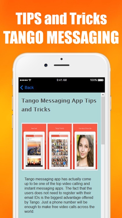 Guide for Tango Video Chat Mobile