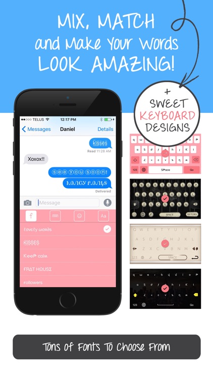 Better Fonts Pro - Now With Cool Font & Custom Designed Keyboards!