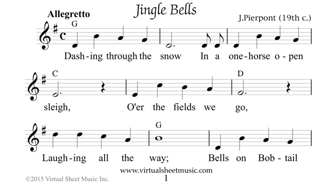 VSMCarols Christmas Sheet Music - Lite