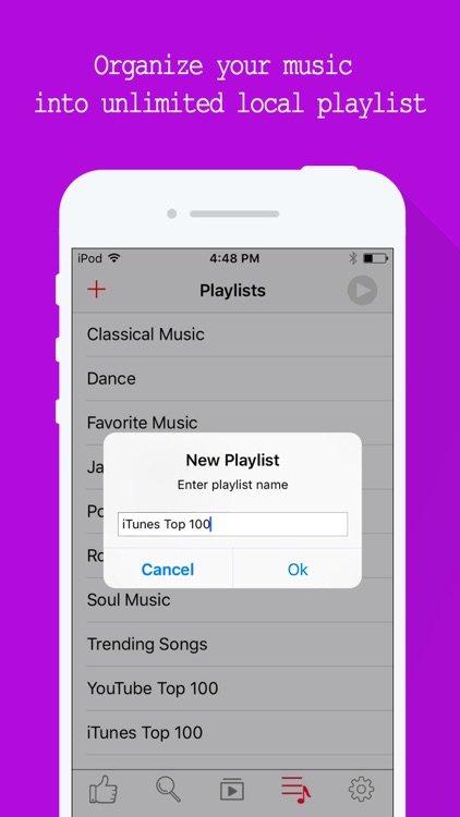 Free Music - for Youtube music video.s stream.ing player screenshot-4
