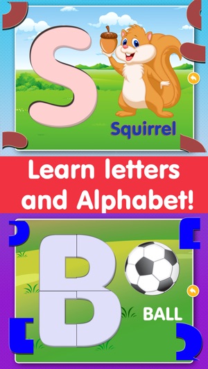 Little Children's Educational Swanky Alphabet Puzzle Game(圖1)-速報App