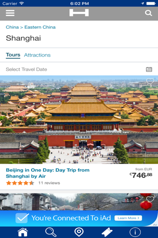 Shangai Hotels + Compare and Booking Hotel for Tonight with map and travel tour screenshot 2