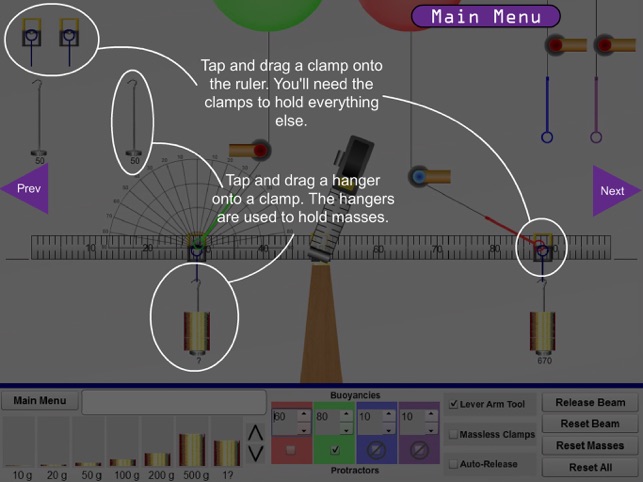 KET Virtual Physics Labs - Torque(圖3)-速報App