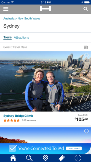 悉尼對於今晚與地圖和旅行遊覽比較和預訂酒店(圖2)-速報App