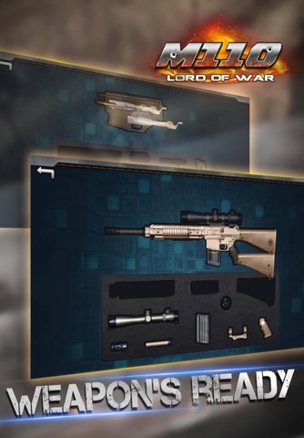 M110 the Sniper Rifle Gun Builder and Shooting Game by ROFLPlay screenshot 2