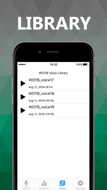 WOYB - Record Voice Notes