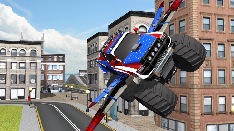 Flying Monster Truck 3d Simulator