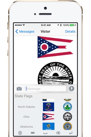 US State Flags Keyboard Pro screenshot 3