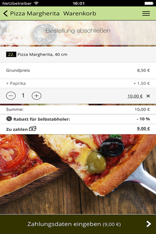 Crazy Pizza Frankfurt screenshot 3